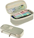 Made from a high-quality, waterproof material, this large pencil pouch ensures that your items are protected from spills, rain, and other types of moisture. The unique unfold design of this pencil case makes it easy to access all your items at once.
